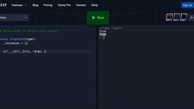 metaclass in Python | Advanced Python #python #learnpython #metaclass #singleton смотреть онлайн