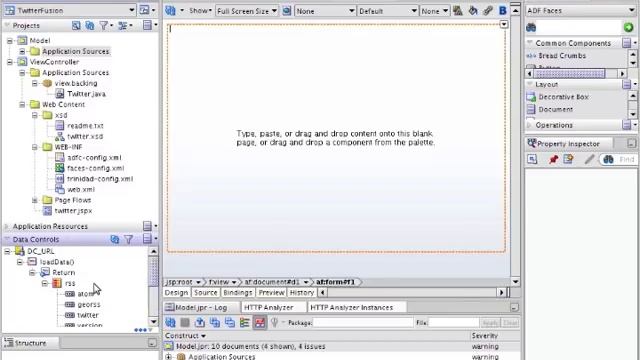 Oracle WebCenter - Exposing Twitter Data with ADF смотреть онлайн