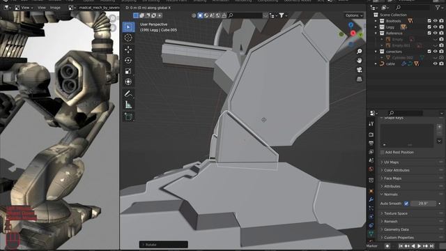 How to detail a model in under an hour - Part 2 #3dslasher #gridmodeler #blendertutorial смотреть онлайн