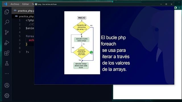 APRENDE A PROGRAMAR en PHP 8 desde CERO - Foreach смотреть онлайн