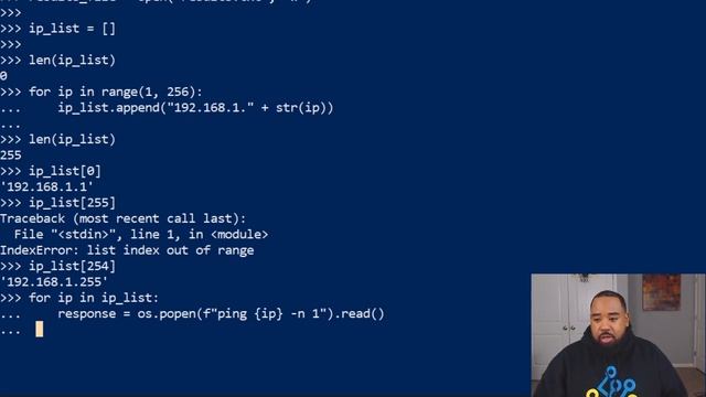 How To Create a Ping Verification Script and Output to File in Python Part 2 смотреть онлайн