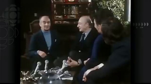 Louis de Funès et Gérard Oury pour la TV Canadienne 1973