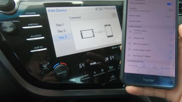 2018 Toyota Camry Bluetooth - How to Pair w/Toyota Entune смотреть онлайн