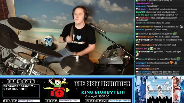 osu! MEGAMIX (Drum Cover) -- The8BitDrummer смотреть онлайн