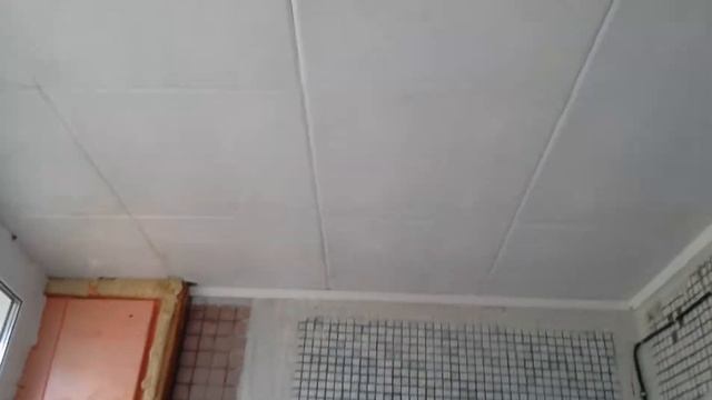 Утопление и отделка лоджии на Полевой 18. Часть 1.