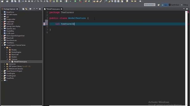 Java Voxel Engine Tutorial 4 - Texturing смотреть онлайн
