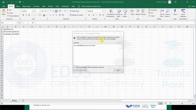 Lesson-02: Skill Task 020204 - Save a workbook in a previous Excel format смотреть онлайн