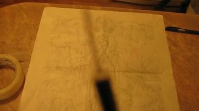 Как перенести рисунок с бумаги на дерево #иконопись смотреть онлайн