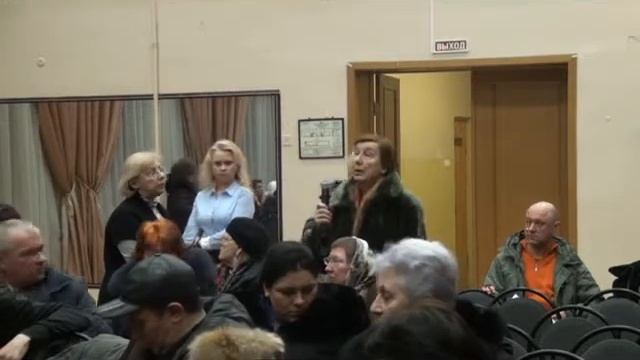 Встреча главы управы Хорошево-Мневники с жителями 3 часть смотреть онлайн