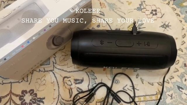 KOLEER S1000 | BLUETOOTH SPEAKER #koleer #bluetooth #speaker смотреть онлайн