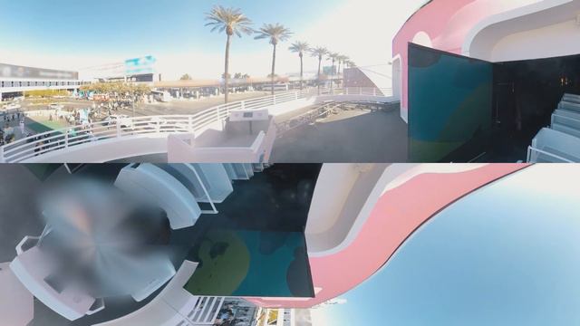 The Google Assistant Ride 360° Tour at CES 2019 смотреть онлайн