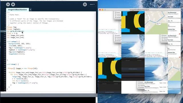 Processing: Randomly Generated Grid of Images смотреть онлайн