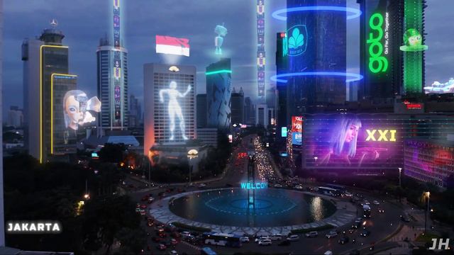 🇮🇩 Jakarta Cyberpunk INDONESIA VFX - (After Effects) смотреть онлайн