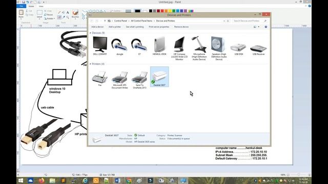 Understanding Printer Sharing || Turn usb printer into network printer смотреть онлайн
