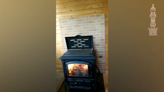 Смонтированная печь камин La Nordica Isetta... смотреть онлайн