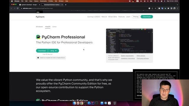 Python для начинающих. Часть 2. Установка редактора кода: PyCharm, Eclipse смотреть онлайн