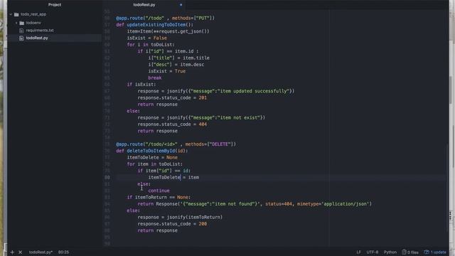 Python REST API Python flask todo list (Lesson 5) смотреть онлайн