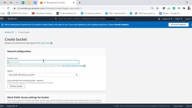 16. Creating S3 Bucket смотреть онлайн