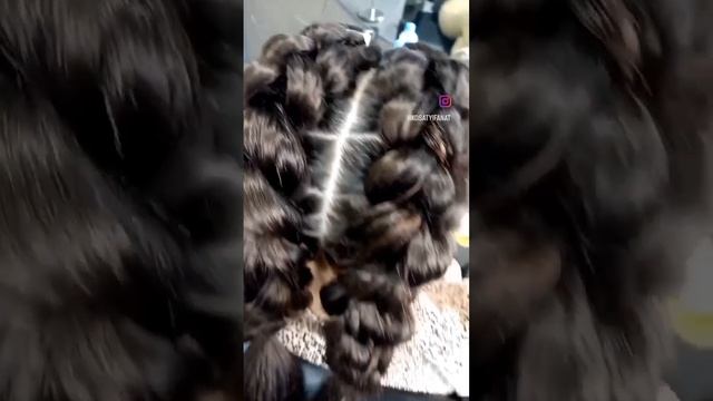 3D косы?#косы#прически#канекалон#афрокосы смотреть онлайн