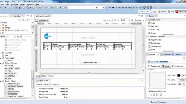 How to Add Dotted Line Border in JasperSoft Studio Reports - Intact Abode смотреть онлайн