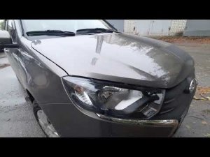 LADA GRANTA FL Защита фар оклейка пленкой