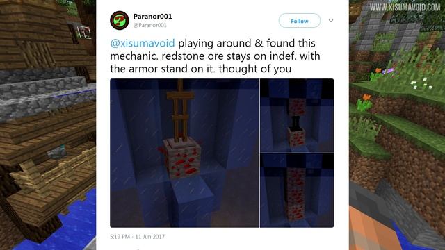 Minecraft: Redstone Ore Lamps (Always Lit) Tutorial