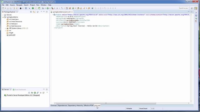 Spring Boot Tutorial - Hello World смотреть онлайн