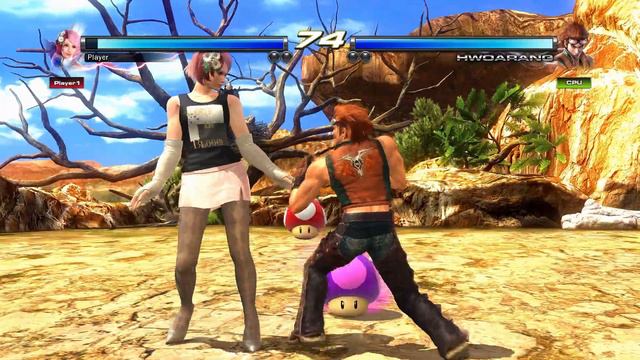 【Giantess Growth 巨大娘 / 女巨人】Tekken Tag Tournament 2 (Wii U Edition)  - Mushroom Mode [4K]