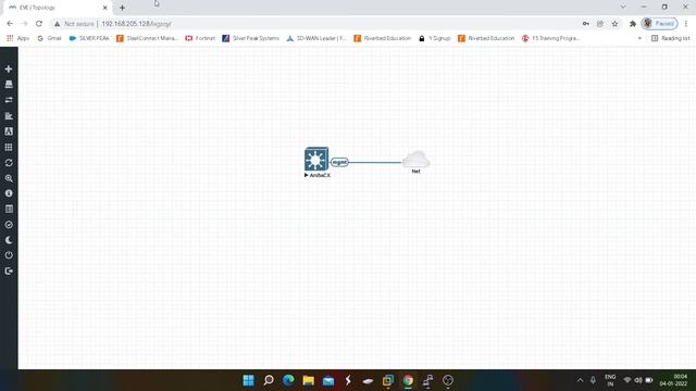 Aruba CX switches Out of Band management ( GUI Access) in eve ng смотреть онлайн
