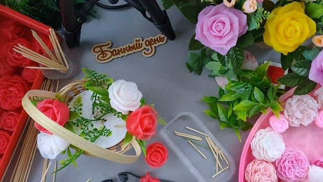 Корзина с красными розами смотреть онлайн