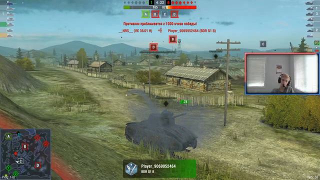 Стрим World Of Tanks BLITZ | Играем с друзьями | Общаемся + вебка смотреть онлайн