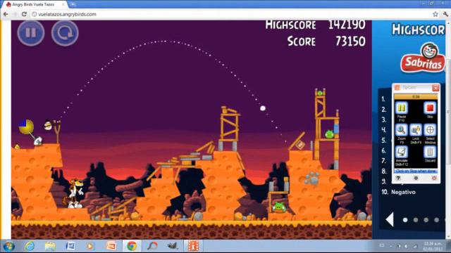 Angry Birds Vuela Tazos level sabritas смотреть онлайн
