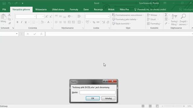 Szyfrowanie dokumentu EXCEL смотреть онлайн
