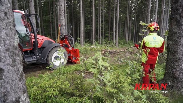 Logging Winches KRPAN, Part 2 – hydraulic and radio controlled EH winches смотреть онлайн