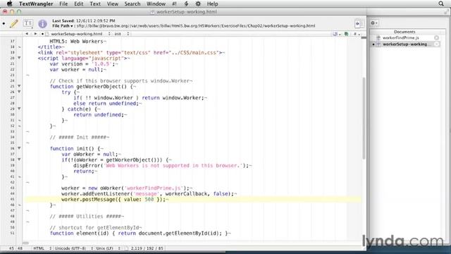 HTML5 Background Processes with Web Workers setup смотреть онлайн