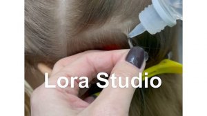 Холодная техника наращивания волос (клей+активатор)