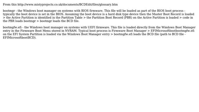 Difference between bootmgr.efi and bootmgfw.efi (3 Solutions!!) смотреть онлайн