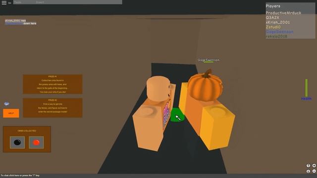 Roblox┆ROBLOX Halloween Treasure Hunt 2009┆Ducktober