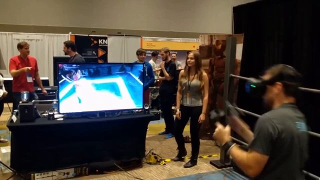 Holopoint Developers playing Heavy Impact at OiX16 смотреть онлайн