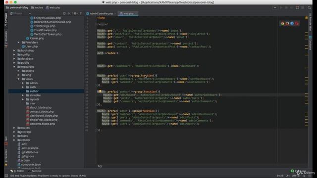 [Ultimate Laravel tutorial] Creating Views Skeleton - Lesson 47 смотреть онлайн