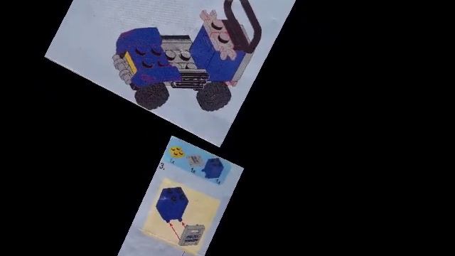 Конструктор Sembo 9167 "транспорт полицейских будущего", инструкция по сборке смотреть онлайн