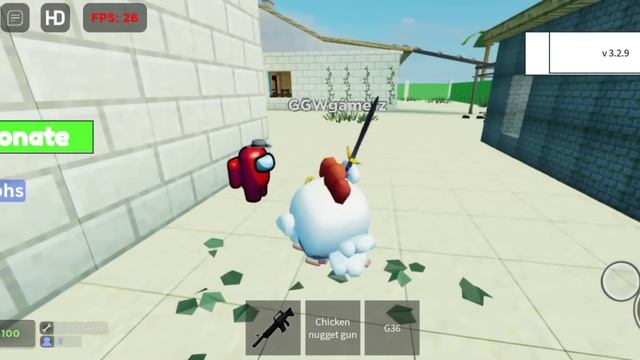 😰 camera man in chicken gun?? how to get cameraman in chicken gun...!! смотреть онлайн