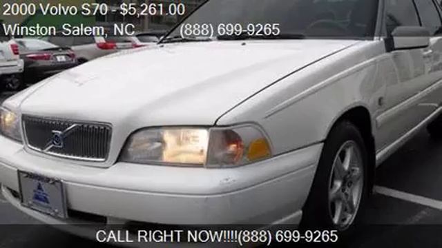 2000 Volvo S70 A SR 4DR SDN for sale in Winston Salem, NC 27 смотреть онлайн