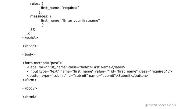 jQuery : jQuery Validation not working in IE7 + IE8 смотреть онлайн