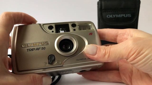 35mm film camera Olympus TRIP AF 50 смотреть онлайн