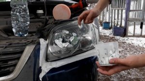 Лучший способ полировки фар своими руками