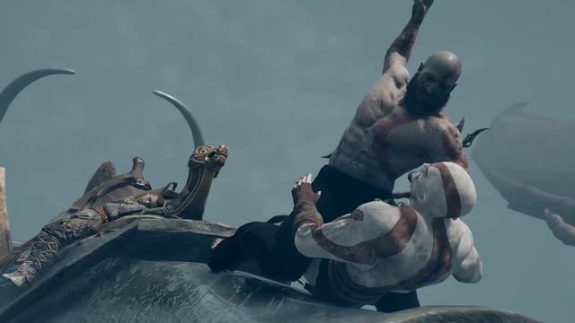 God Of War Old Kratos Vs Young Kratos Mod Dragon Battle Kratos Defeats His Past Self