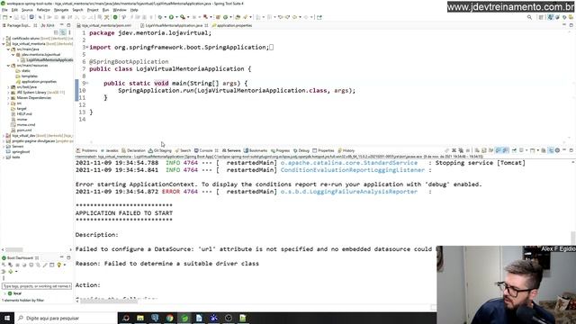 ? Criando o projeto Spring Boot Rest API com Maven - Mentoria em JAVA Web Full-Stack смотреть онлайн