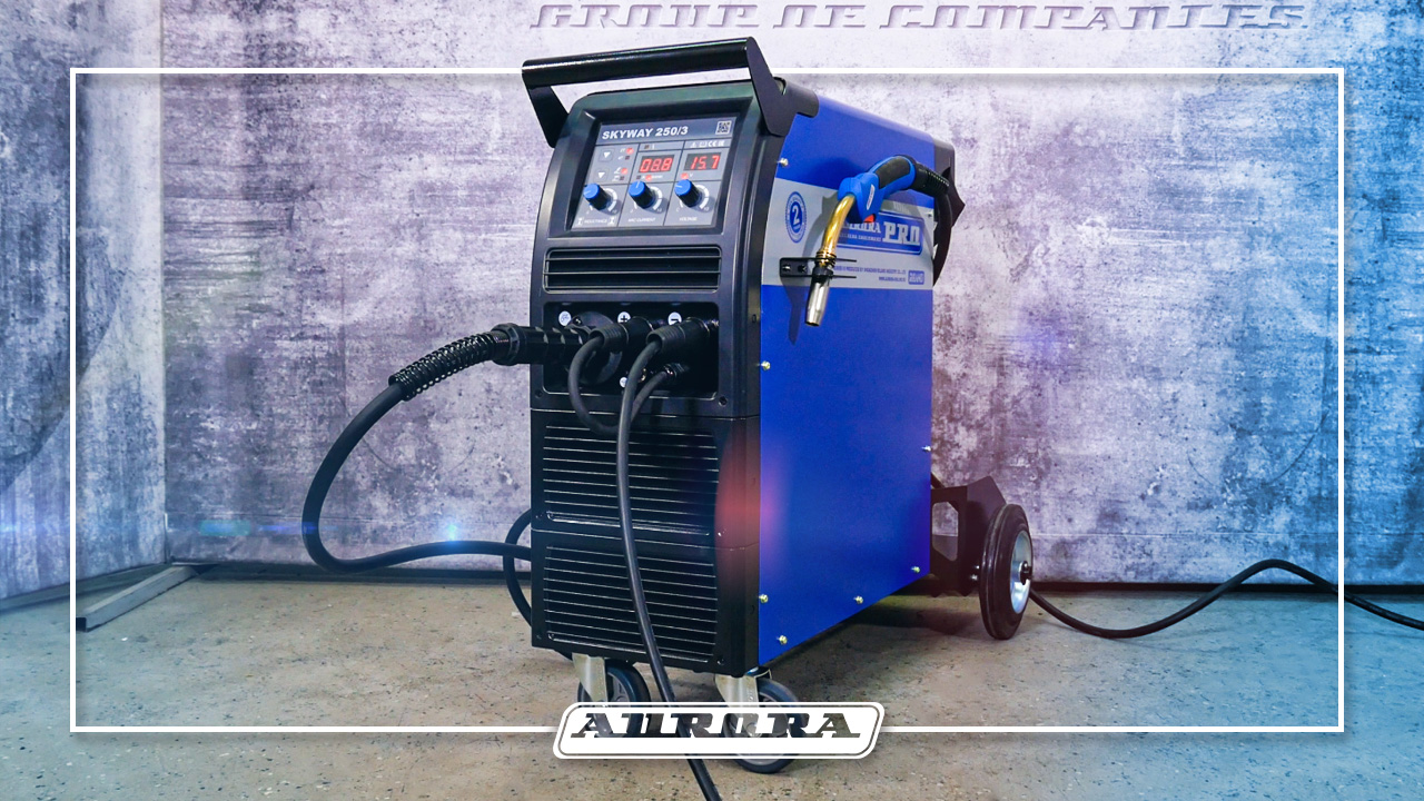 Трёхфазная находка для автосервиса. AuroraPRO Skyway 250/3 смотреть онлайн