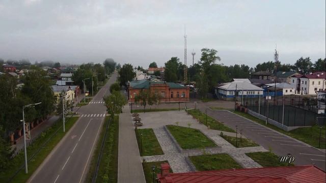 Енисейск с высоты птичьего полета смотреть онлайн
